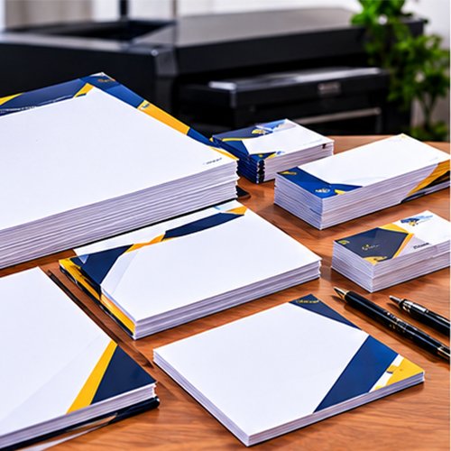 Business cards and printed materials